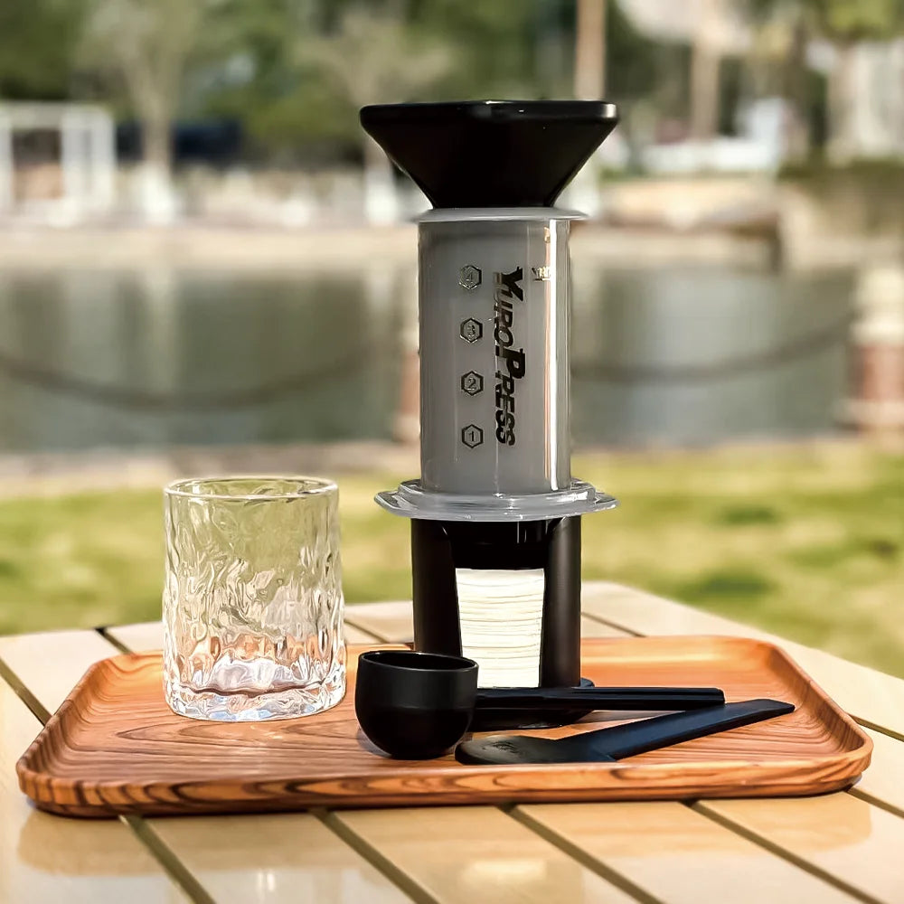 Coffee Maker Portable Espresso Coffee Machine French Press for Car & Home Camping Travel Coffee Pot Air Press Ae&Ropress