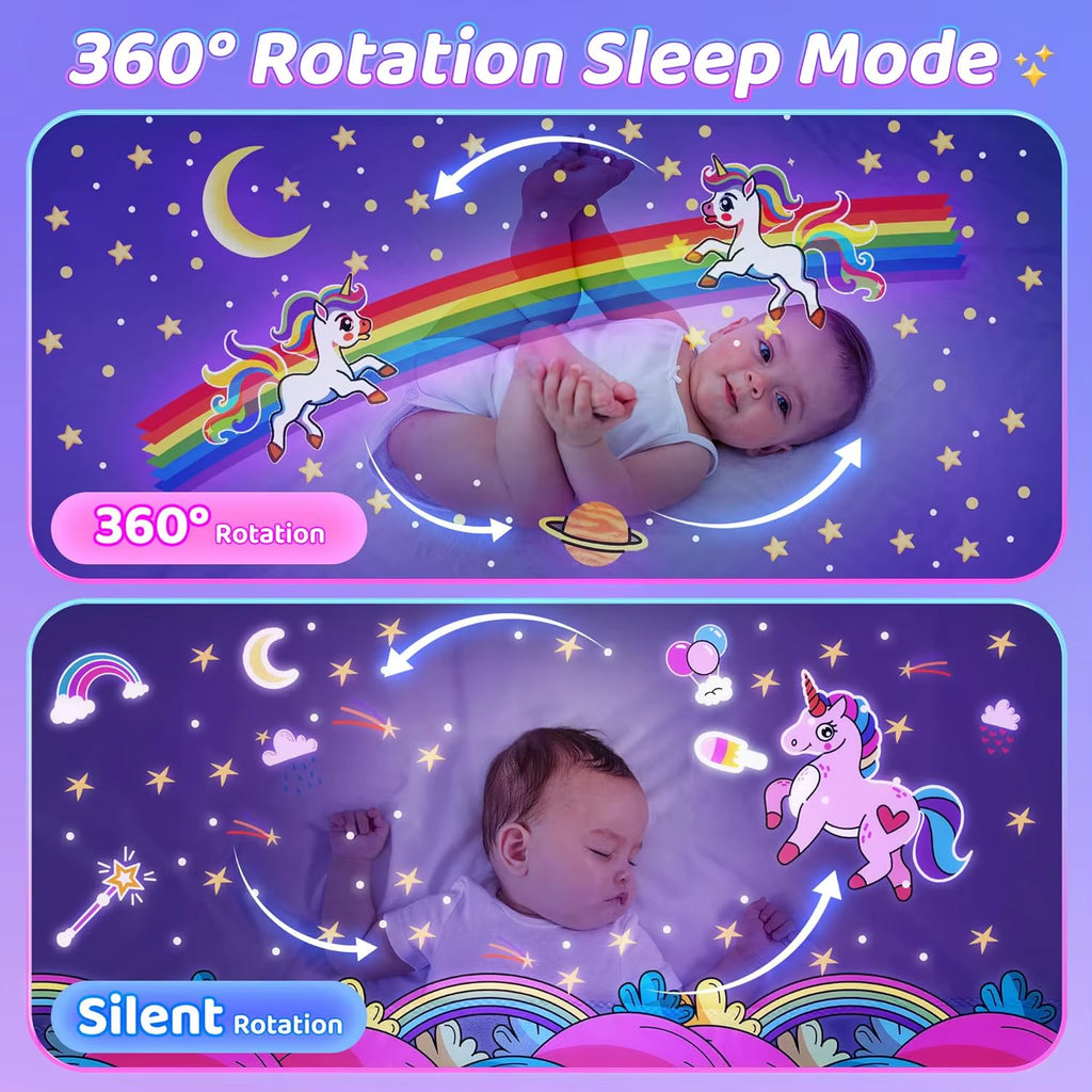 Carousel Projector 21 in 1 Starry Sky Projector Night Light USB Atmosphere Nightlight for Bedroom Decor Kids Birthday Xmas Gifts
