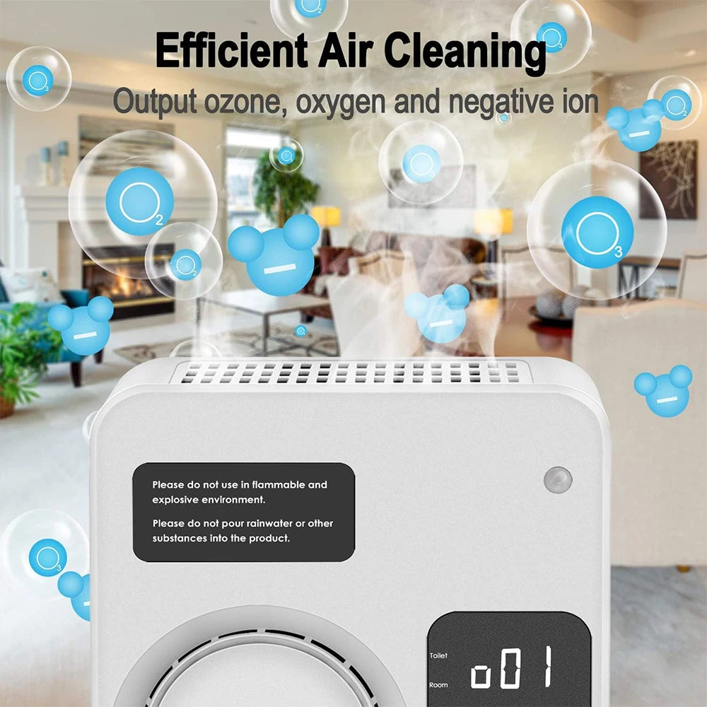 Air Purifier Negative Ion Household Indoor Intelligent Formaldehyde Smoke Odor Removal