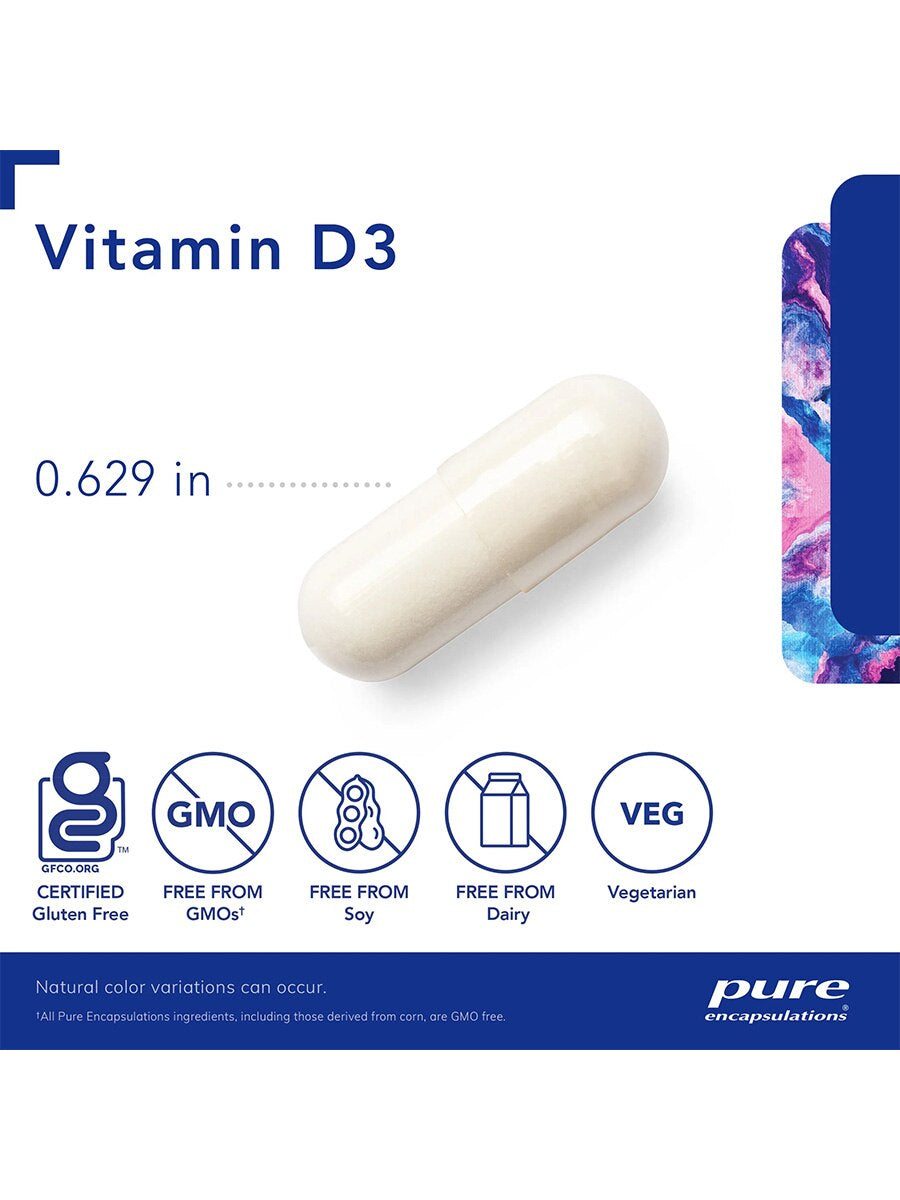 Vitamin D3 125 Mcg (5,000 IU) - 120 Capsules