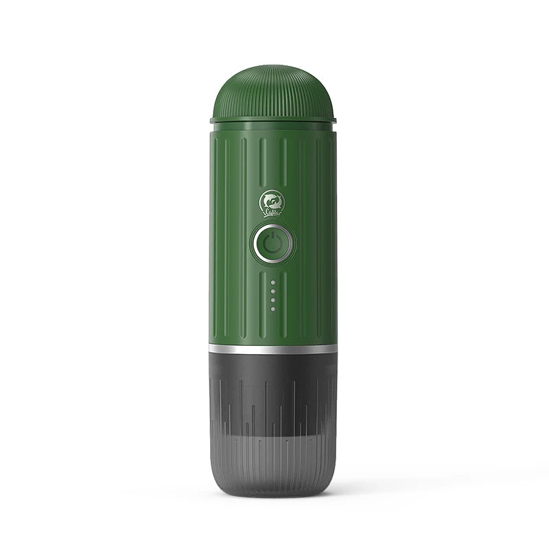 Icafilas Wireless Electric Portable Espresso Coffee Machine for Car & Home Camping Coffee Maker Fit Nespresso Capsule Powder
