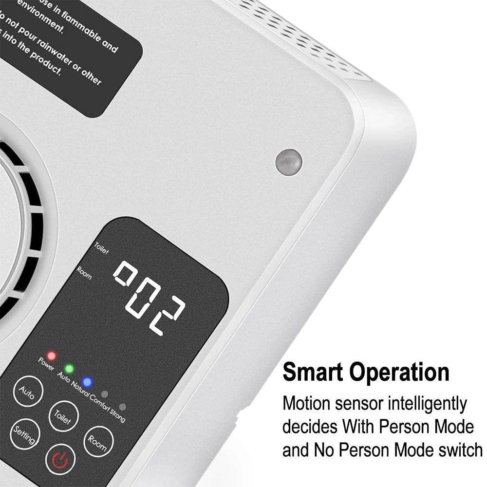 Air Purifier Negative Ion Household Indoor Intelligent Formaldehyde Smoke Odor Removal