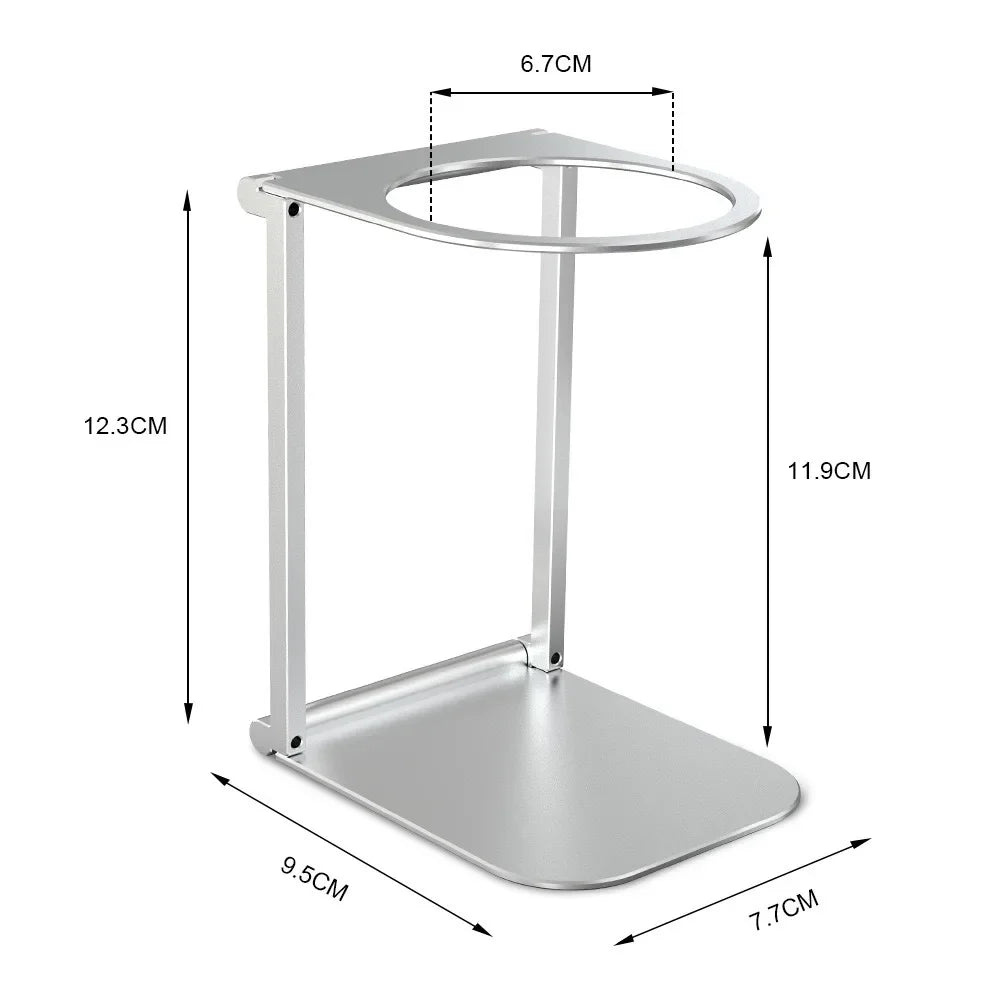 Foldable Coffee Drip Holder Aluminum Alloy Support Stand for Wireless Electric Portable Espresso Coffee Machine Accessories