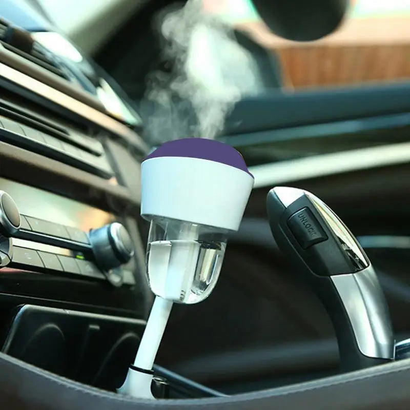 Portable Humidifier for Vehicle Small USB Air Scent Humidifier Vehicle Fragrance Oil USB Scent Mist Purifier Aromatherapy For