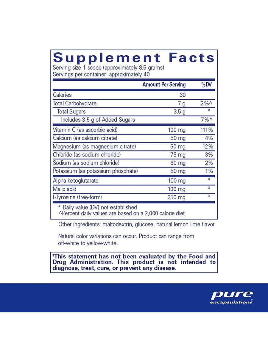 Electrolyte / Energy Formula - 12 Oz (340 Grams)