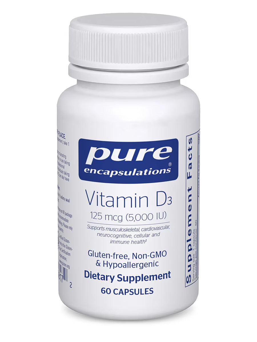Vitamin D3 125 Mcg (5,000 IU) - 120 Capsules