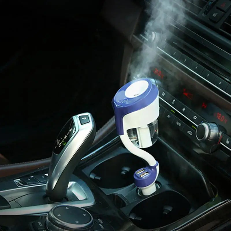 Portable Humidifier for Vehicle Small USB Air Scent Humidifier Vehicle Fragrance Oil USB Scent Mist Purifier Aromatherapy For