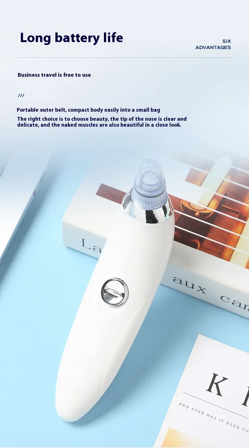 Clean Beauty Instrument to Remove Blackheads Derive Instrument Pore Cleanser Electric Suction Blackheads Cleaner Gift Girlfriend