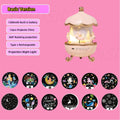 Carousel Projector 21 in 1 Starry Sky Projector Night Light USB Atmosphere Nightlight for Bedroom Decor Kids Birthday Xmas Gifts