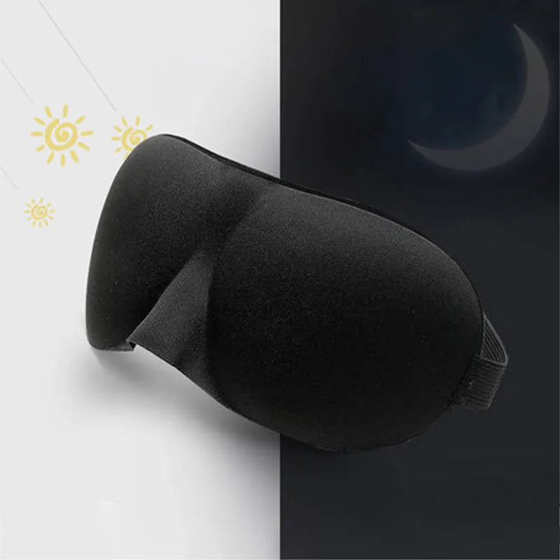 3D Sleep Mask Natural Sleeping Eye Mask Eyeshade Cover Shade Eye Patch Women Men Soft Portable Blindfold Travel Sleep Eyepatch