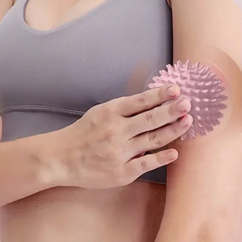 [Three Piece Massage Set] Massage Prick Ball, Massage Roller, Foam Massage Roller Shaft - a Necessary Household Massage Artifact