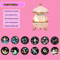 Night Light Projector Kids Nursery Children Room Space Rotation USB Rechargeable Led Night Lamp 12 Films Birthday Christmas Gift