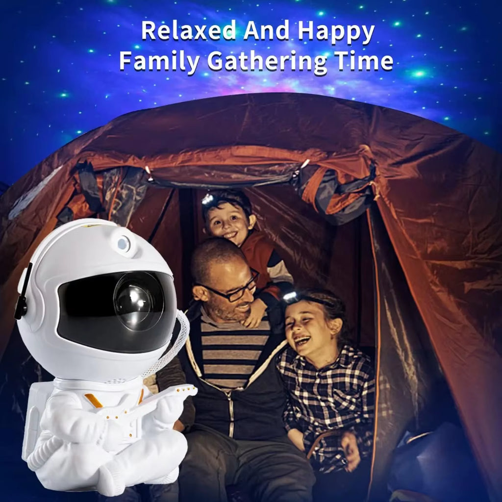 Galaxy Star Projector Night Lights, Starry Sky, Astronaut Atmosphere LED Lamp Decorative Bedroom Ceiling for Kids Children Gifts