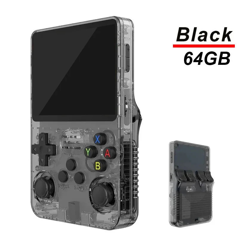 Handheld Game Console 3.5Inch IPS Screen 128G Classic Retro Consoles Arkos System Portable Pocket Video Game Player