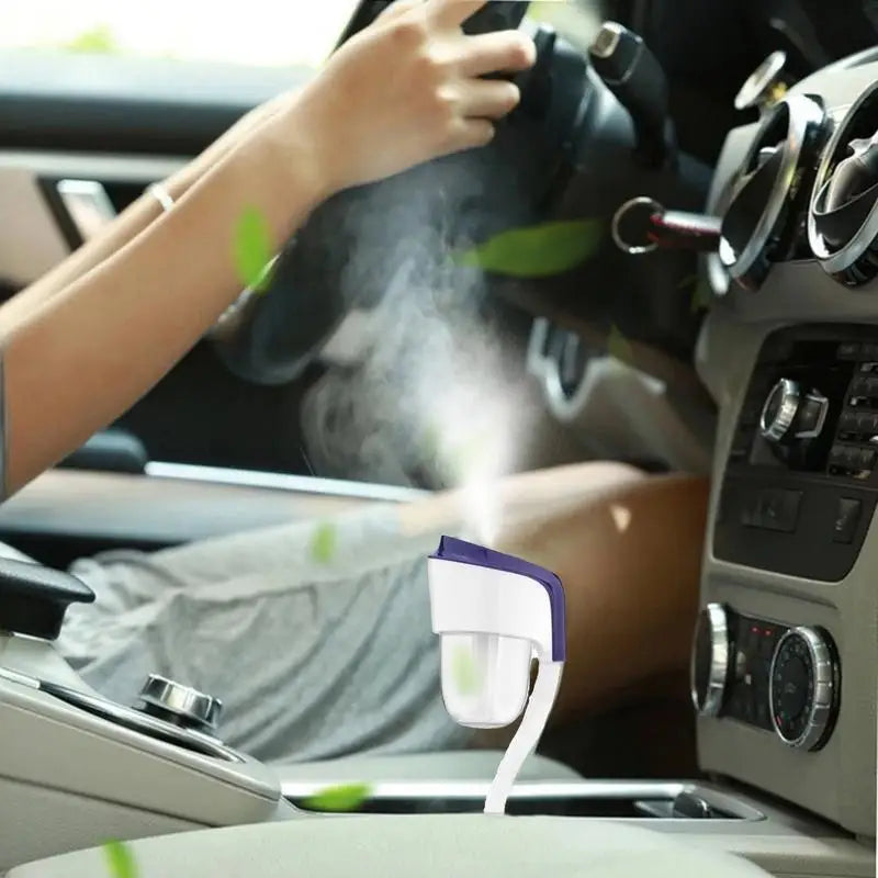 Portable Humidifier for Vehicle Small USB Air Scent Humidifier Vehicle Fragrance Oil USB Scent Mist Purifier Aromatherapy For